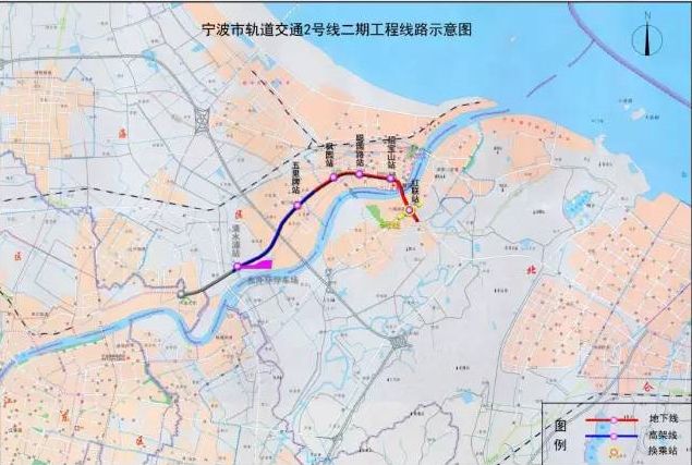 宁波地铁2号线二期工程进度（持续更新）